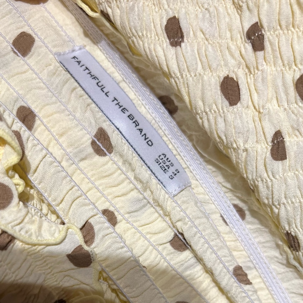 HP 🎉 Faithful The Brand Nadine Dress Size 4 - Picture 7 of 16